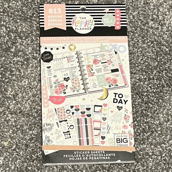 The Happy Planner Other - The Happy Planner Simply Lovely Value Pack Stickers